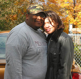 me and my Boo in Bristol, Conn., November 2002